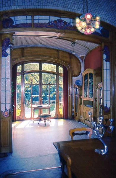 74-Bruxelles (Maison d'Horta, santuario dell'Art Nouveau),19 agosto 1989.jpg